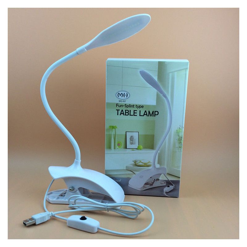 usb夹子灯 小台灯 办公学生电子礼品 创意时尚床头台灯 灯