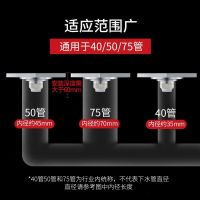 潜水艇地漏全铜防臭芯防虫淋浴款地漏防堵盖板通用管道青古铜色LTK40-10