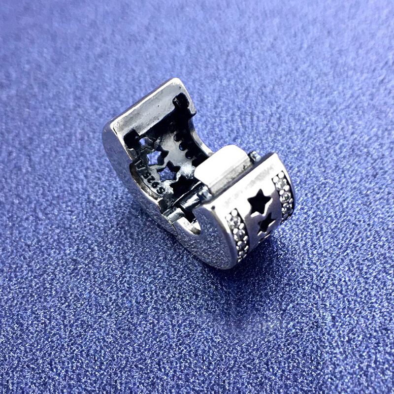 PANDORA潘多拉 星光熠熠 925银固定夹 银色