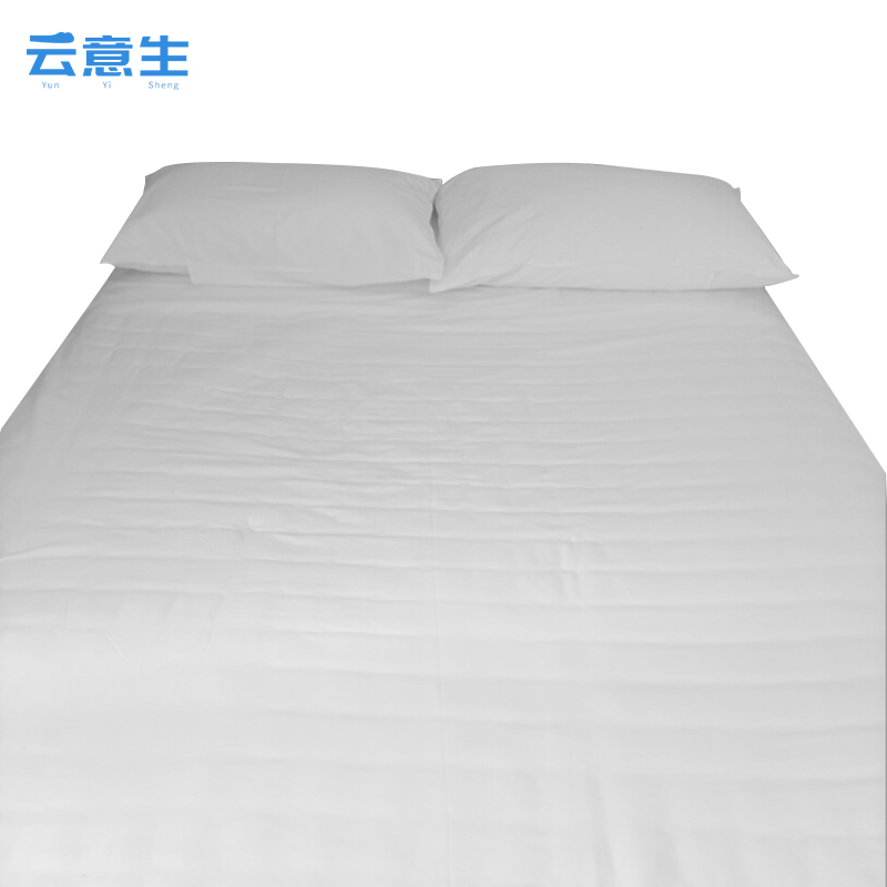 云意生 酒店布草床单 1000mm*2400mm 条高清大图