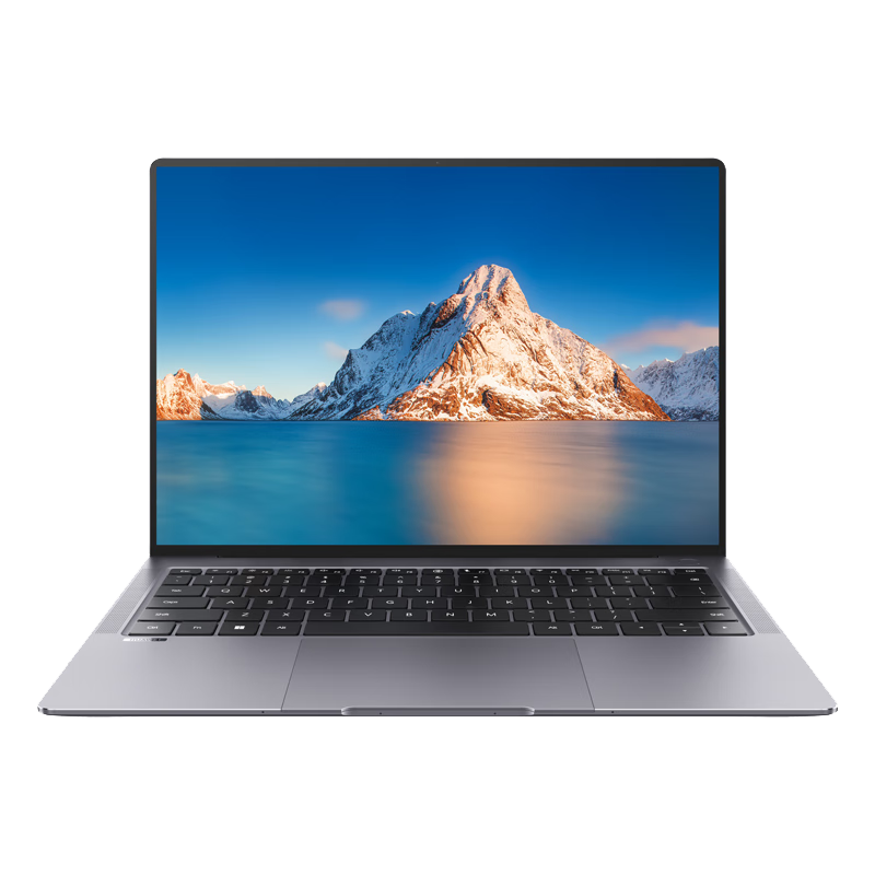 华为笔记本MateBook B7-420 14寸 i7-1260P 16GB 512GB 深空灰 轻薄笔记本 触控屏 标配