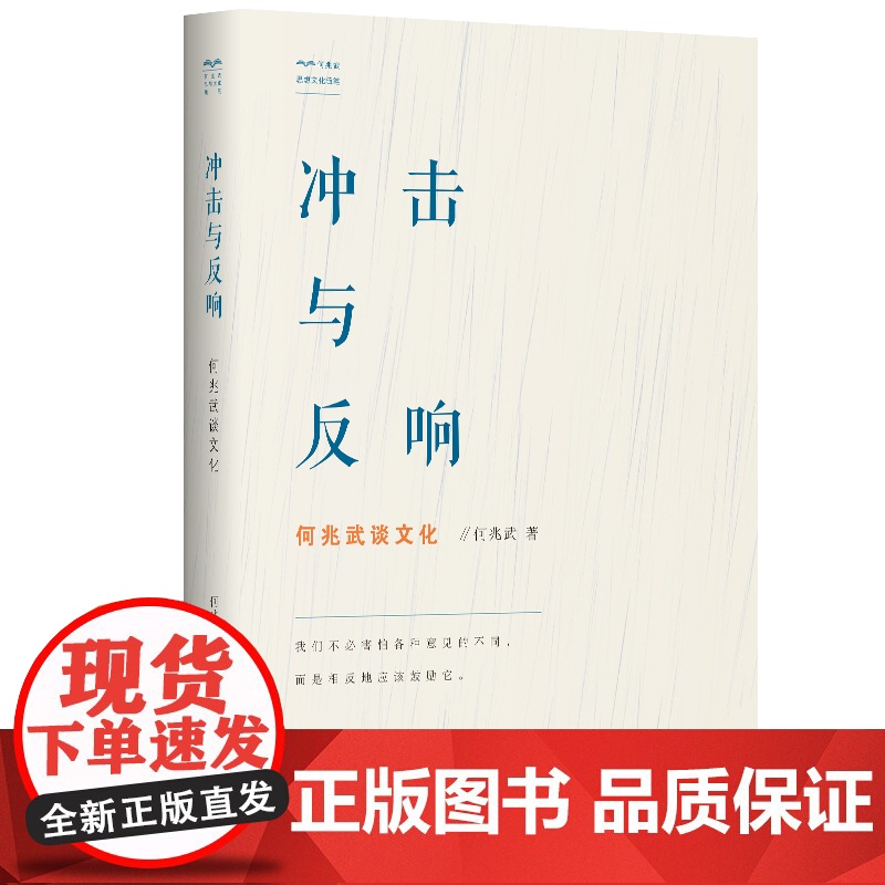冲击与反响 何兆武谈文化 何兆武思想文化随笔 何兆武 历史 哲学 文史哲 学林出版社高清大图