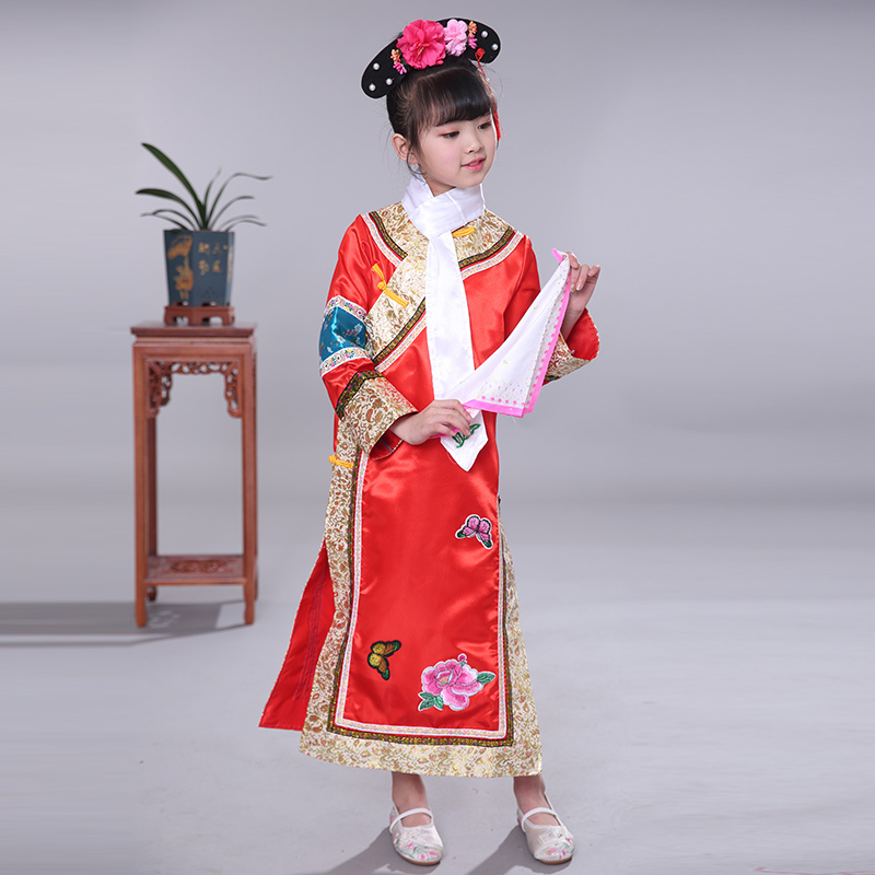 满族女110 56个少数民族服装六一儿童白族苗族壮族彝族傣族藏族舞蹈演出服饰报价 参数 图片 视频 怎么样 问答 苏宁易购