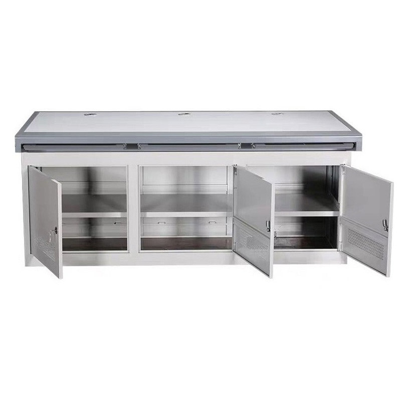 祁川 监控操作台三联 1710*900*750mm 台高清大图