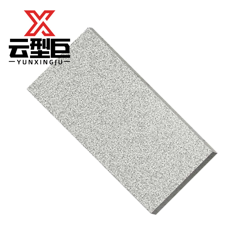 云型巨 户外地铺石生态砖 芝麻浅灰300*600mm 块高清大图