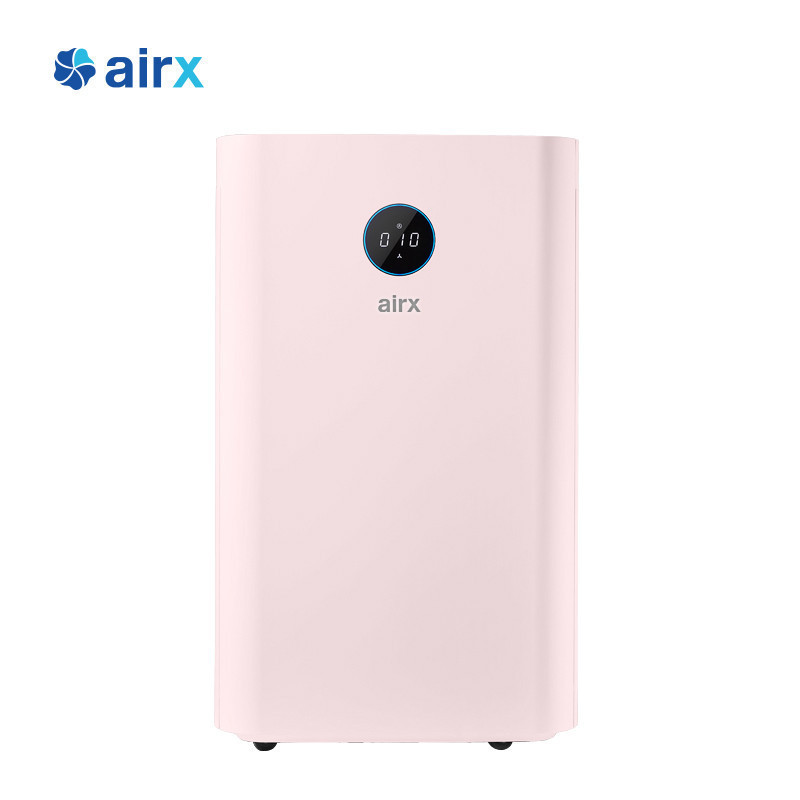 airx 空气净化器 A8智能家用款 颗粒物CADR800立方米每时 除甲醛花粉柳絮过敏源 卧室除二手烟雾霾 粉色机