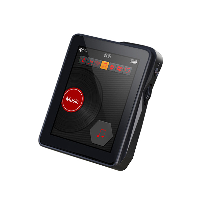 纽曼(Newsmy)mp3播放器 G7 DSD无损音乐播放器 2.5D双面玻璃HIFI播放器 便携随身听 中国红