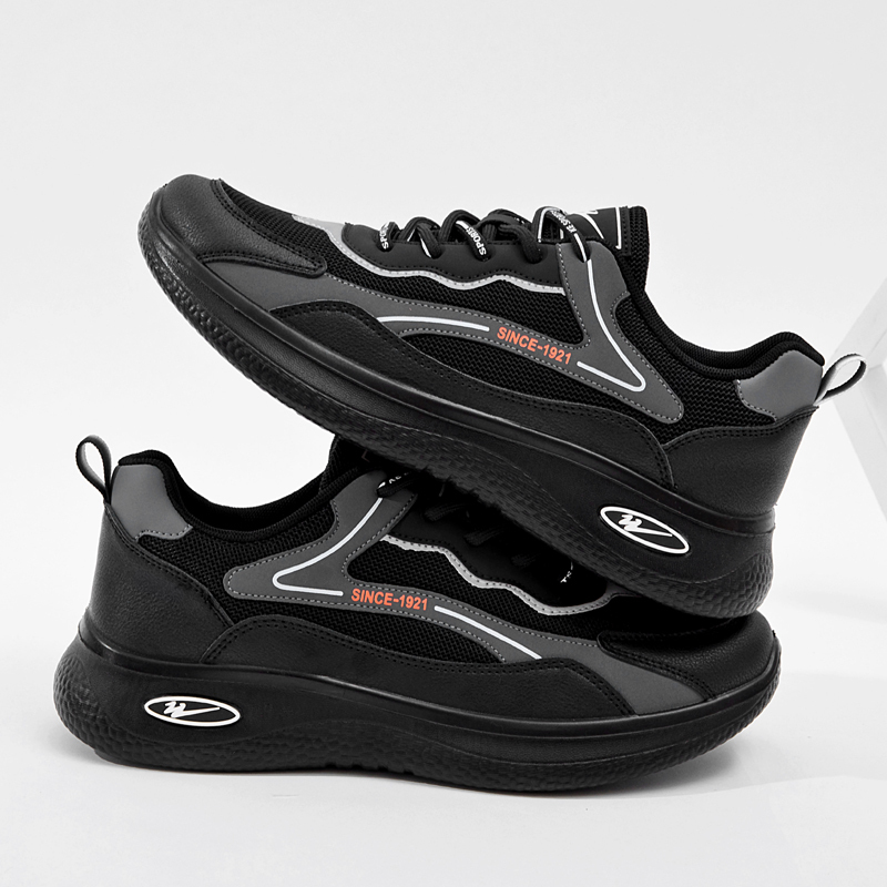 双星春季新款系带低帮软底运动鞋男士户外运动休闲鞋194