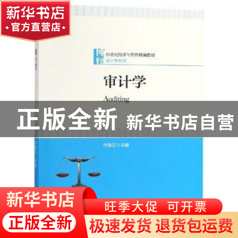 正版 审计学 叶陈云主编 北京大学出版社 9787301298985 书籍高清大图