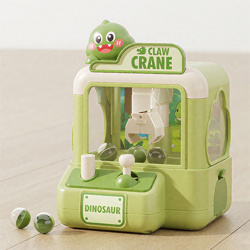迷你抓娃娃机儿童抓球扭蛋机小型家用桌面游戏机男孩女孩礼物3750高清大图