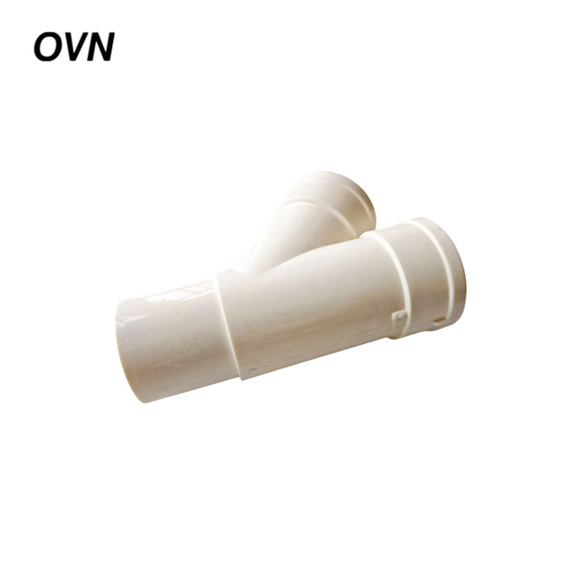 OVN PVC斜三通 25mm 10个1包 包高清大图