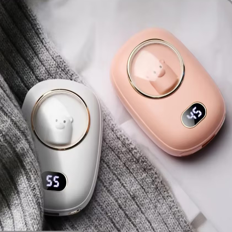 企业定制黛悦暖手宝小熊暖手宝充电宝二合一取暖器暖手神器dy1771