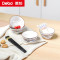 德铂(Debo)卡梅拉餐具套装家用陶瓷碗筷勺子套装12件 DEP-768