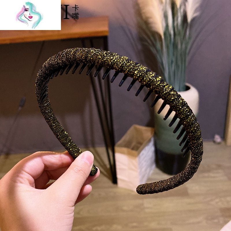 发卡发箍女网红头箍批发洗脸韩式百搭外出压发韩国卡箍