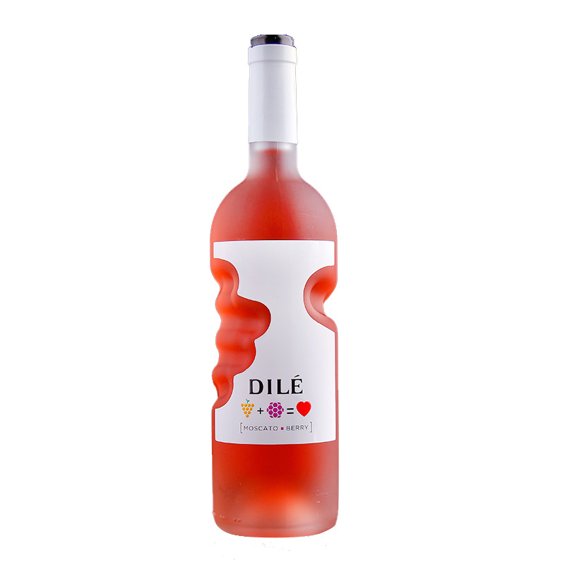 意大利帝力天使之手莫斯卡托果味起泡配制酒女士DILE酒起泡酒750ML