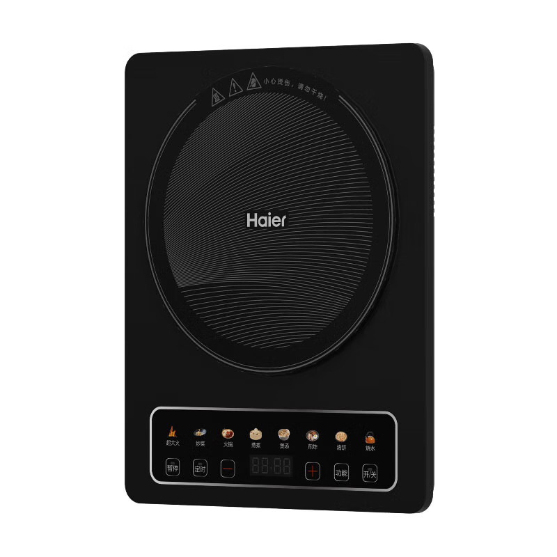 海尔(Haier) HIC-K122ABH 台式 触摸式 一体面板 1个 黑色 电磁炉