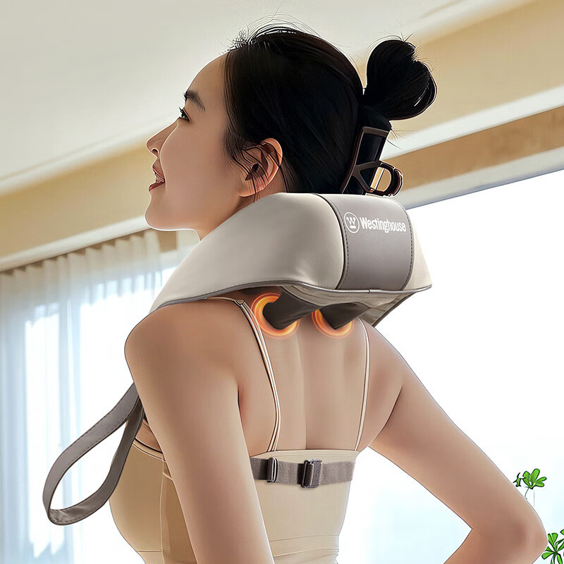 西屋(WESTINGHOUSE) 颈椎按摩器 深度舒缓 背带式 家用肩颈按摩器 WCM-UK20高清大图