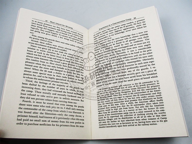 秘密 [正版]活出生命的意义 英文原版 Man’s Search for Meaning 追寻生命的意义 英版 维克多高清大图