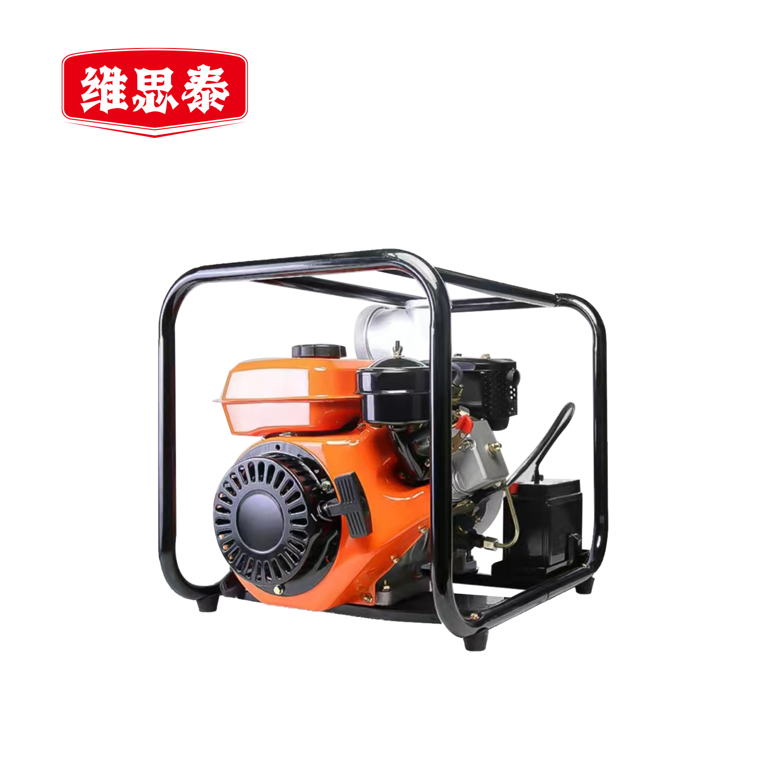 维思泰 内燃汽油抽水泵 排污自吸水泵 RDQGZ100-40-15/3寸4寸100mm 台高清大图