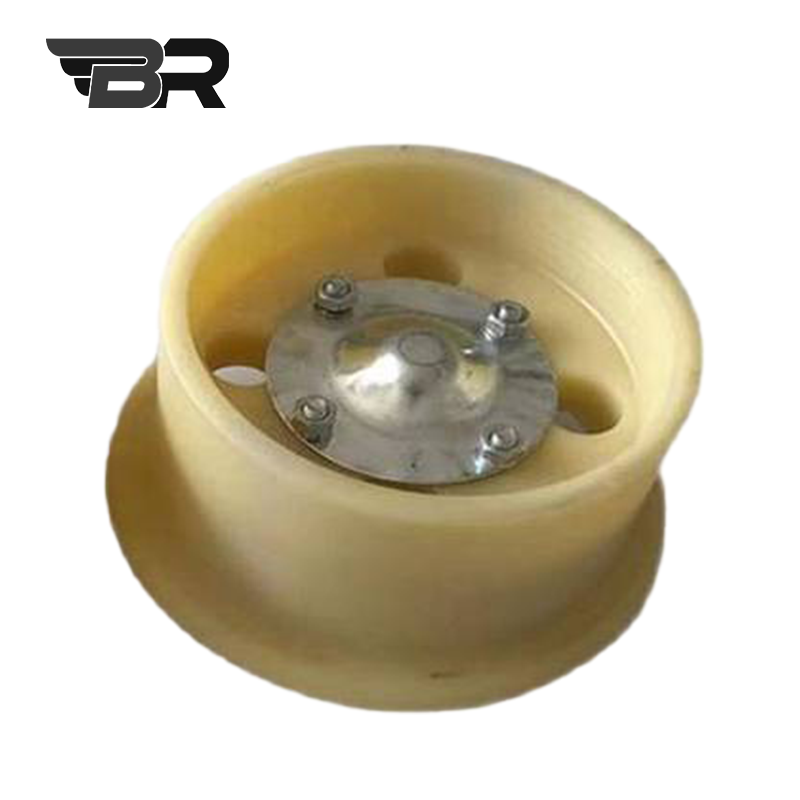 BR 车梯底座轮 215mm白尼龙 个高清大图