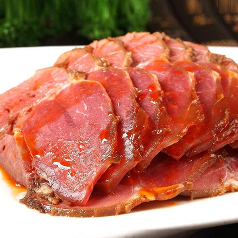 山西平遥牛肉礼盒休闲零食 手撕牛肉礼盒牛腱肉200gX6袋礼盒高清大图