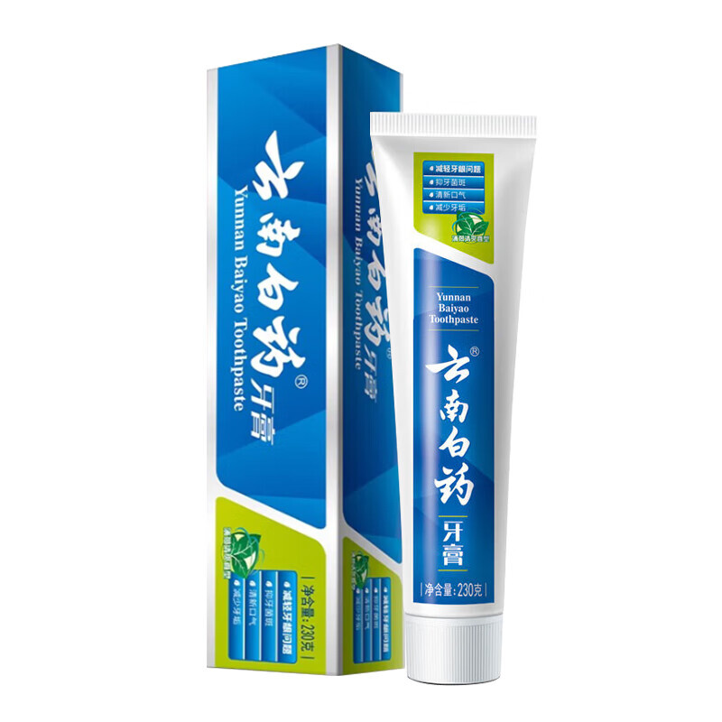 云南白药牙膏(薄荷香型)230g