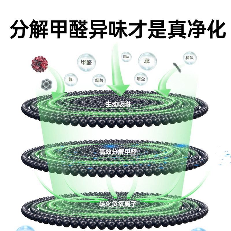 2KG/20包+2个检测盒 家用新房活性炭除甲醛汽车净化吸附异味去甲醛活性炭包甲醛清除剂高清大图