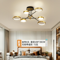 古达轻奢吊灯客厅灯年 现代简约大气大灯网红灯具创意卧室主灯