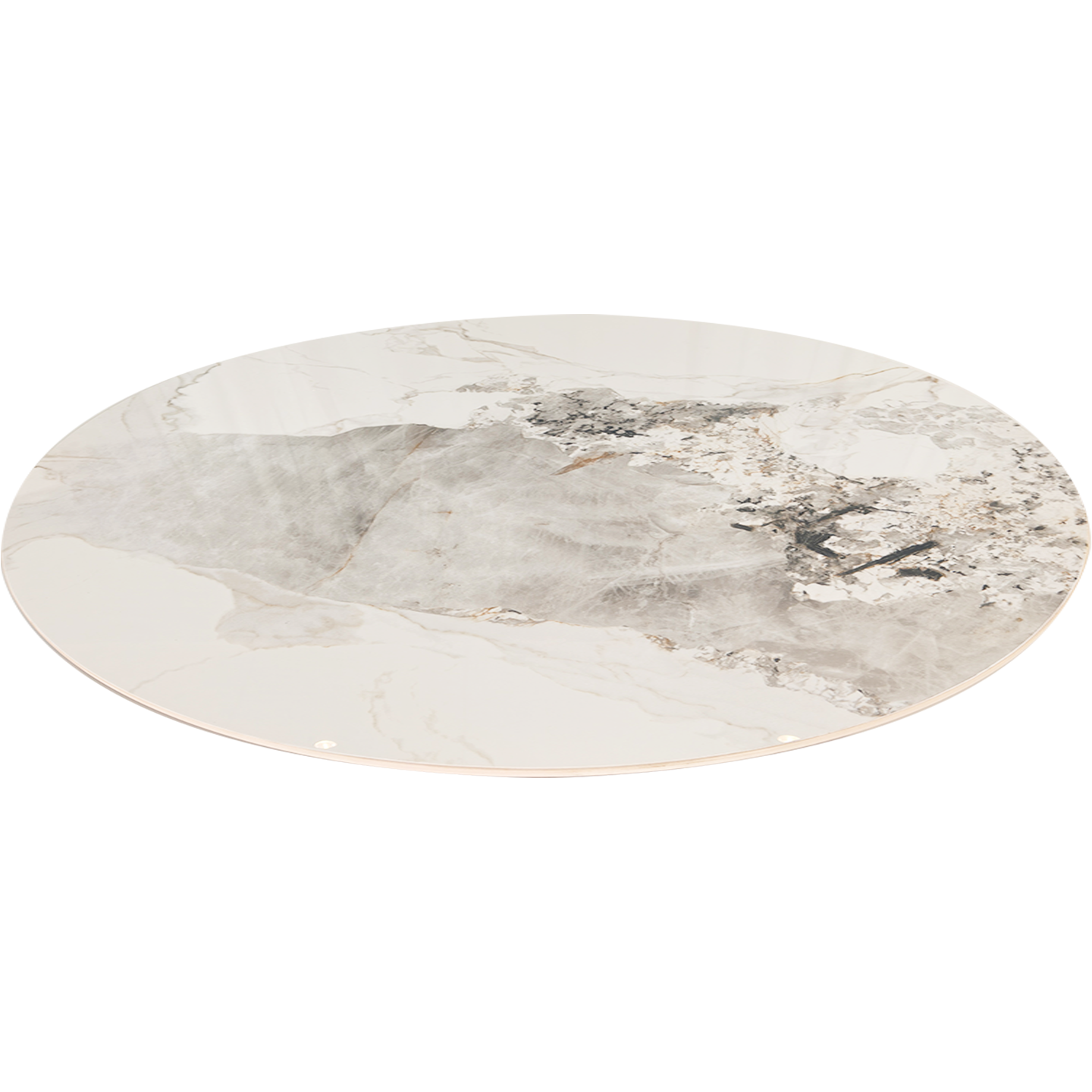 先科岩板暖菜板隐形电磁炉火锅一体电动旋转家用餐桌转盘加热桌面[120CM香柰尔电磁炉款+电动旋转+语音+遥控]高清大图