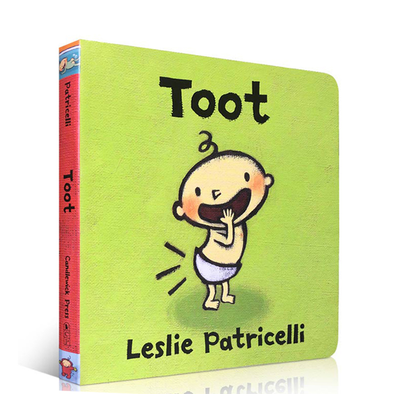 [正版]进口英文原版 小毛孩小脏孩 绘本 Toot嘟嘟声 Leslie Patricelli 幼儿启蒙绘本认知纸板书 行高清大图