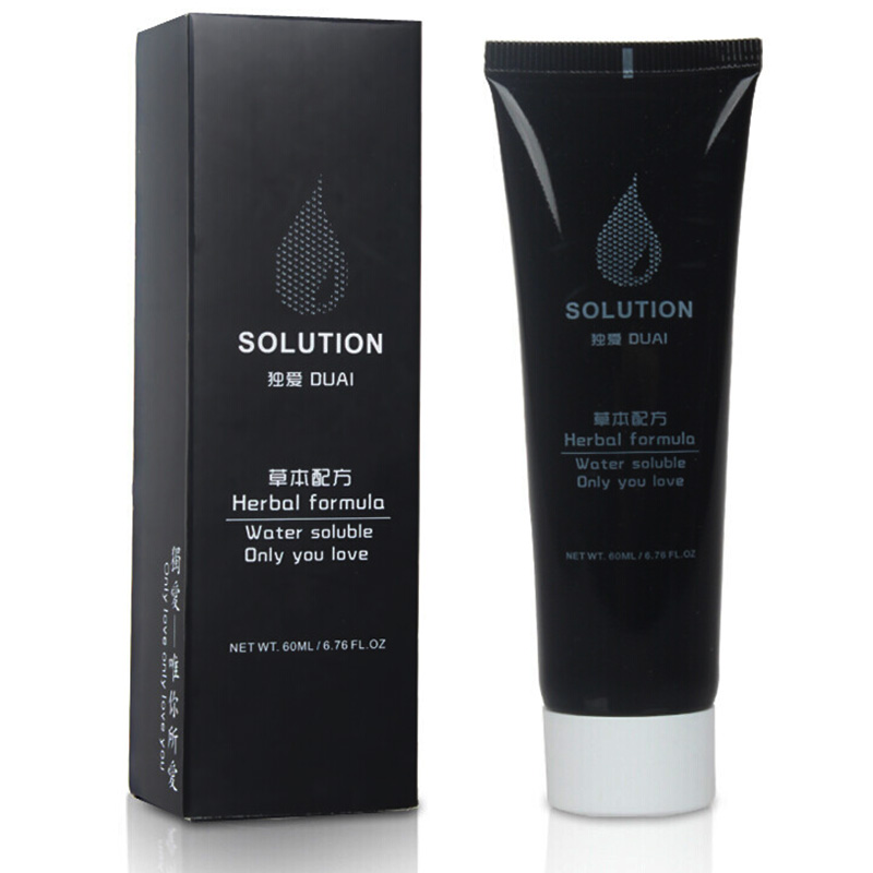 【买1送1】独爱水溶性人体润滑液60克草本配方男女通用情侣系列肛后庭女用阴道润滑剂夫妻房事润滑油性生活成人情趣用品