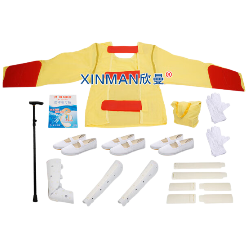 欣曼科教 半身麻痹体验模拟装置 高级着装式老年偏瘫护理模拟服 教学实验用XM-H340高清大图