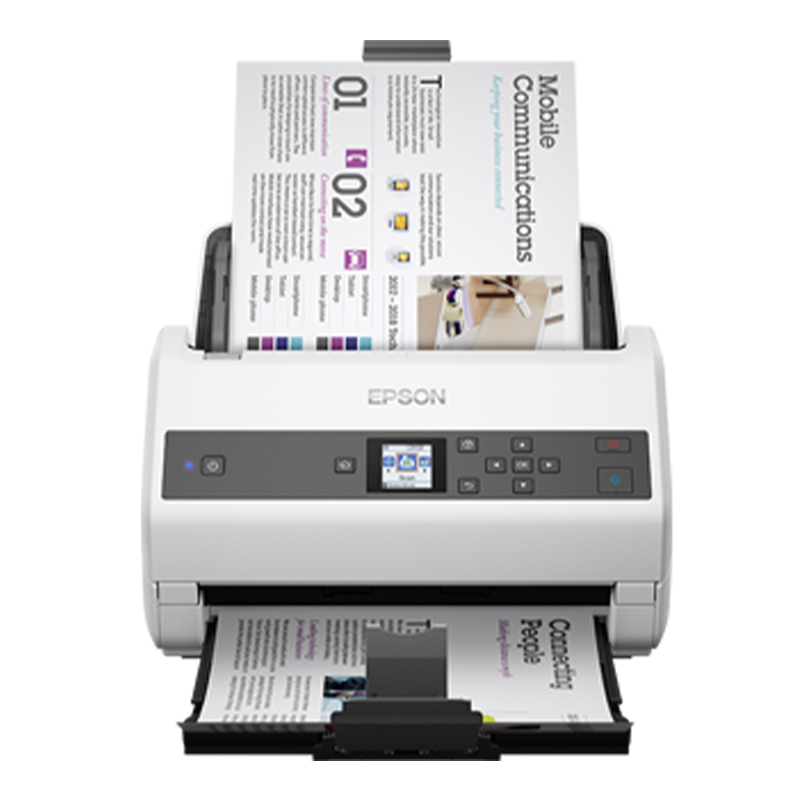 爱普生(EPSON) DS-870 A4馈纸式高速彩色文档扫描仪 双面扫描/65ppm ( 原厂三年保修 )