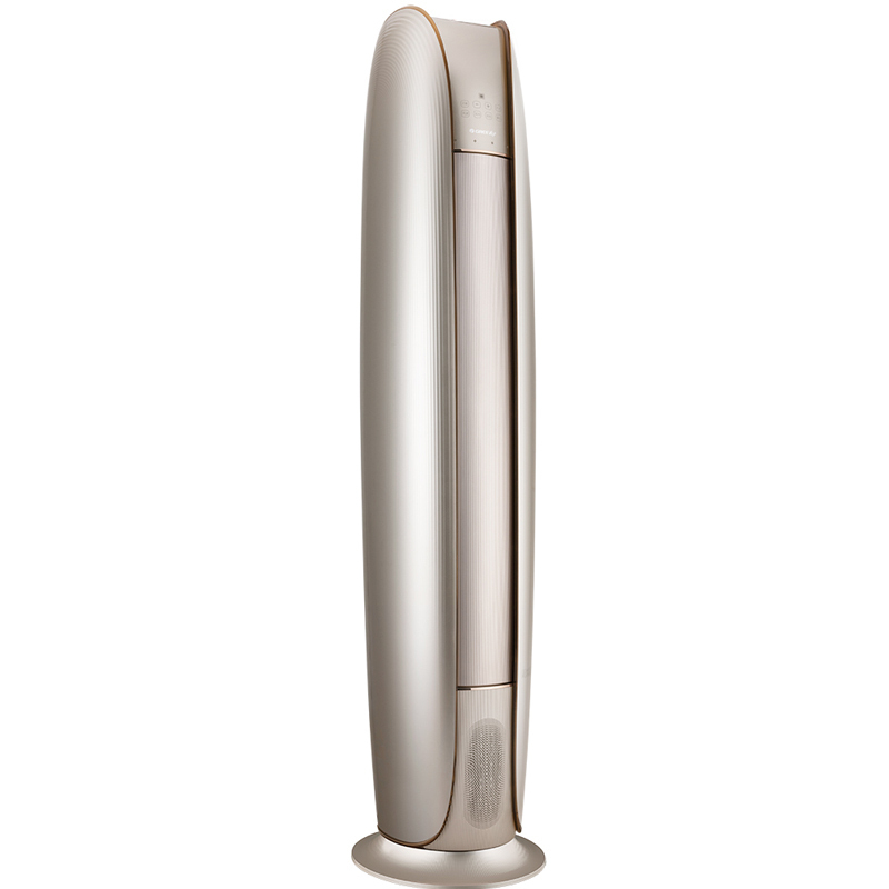 格力空调 金贝 3匹 新变频1级 冷暖柜机 圆柱式 gree/kfr-72lw/(72572