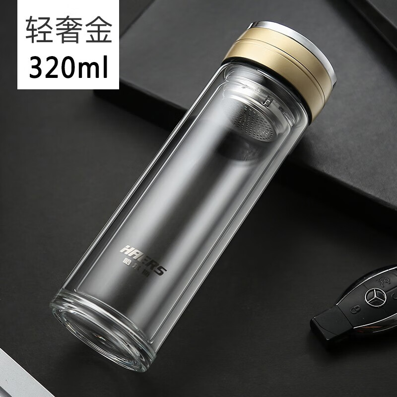 哈尔斯玻璃杯多款式多容量可选 LBL-W-300-5紫色300ml高清大图