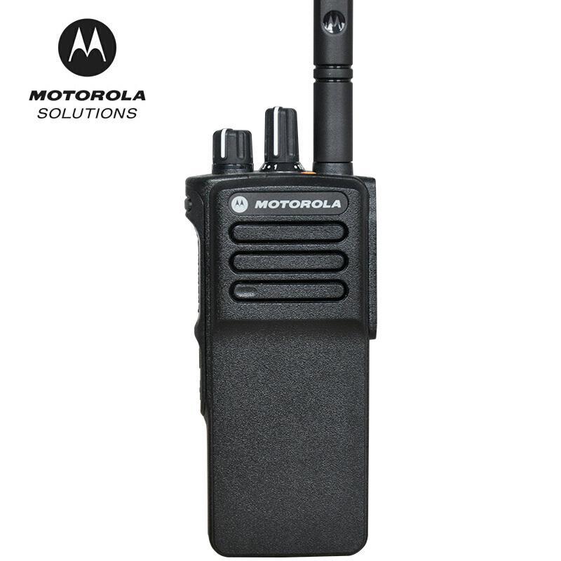 摩托罗拉(Motorola) GP328D+ 对讲机(防爆锂电池 充电器 背夹 天线 纸盒装) 专业防爆 数字对讲机 (