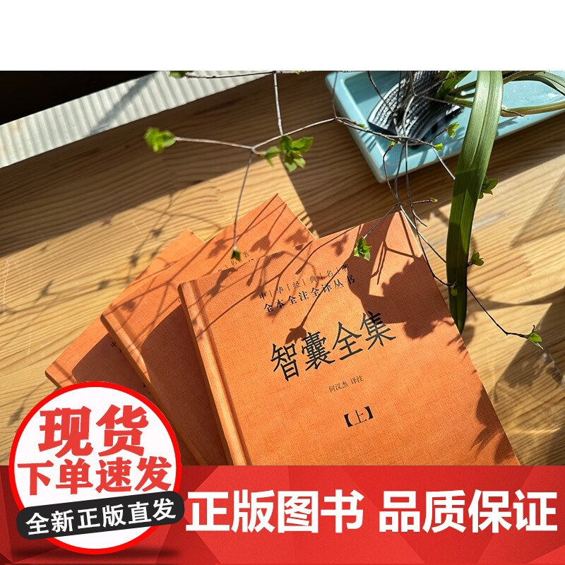 智囊全集 全3册 冯梦龙智慧锦囊决胜千里克敌制胜 国家人文历史图书籍 三全本精装 传统文化中华书局中华经典名著全本全注全高清大图