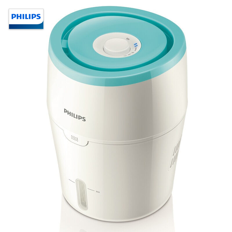 飞利浦(PHILIPS)加湿器 便捷上加水 纳米无雾 办公室婴儿卧室家用空气加湿 迷你卧室基础款HU4801/00