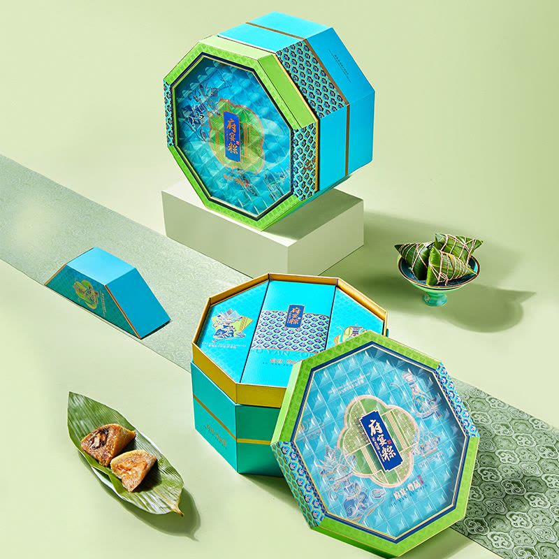 鲜品屋-2kg府宴•琼宇荟萃端午粽子鸭蛋礼盒臻味端午鲜品屋图片