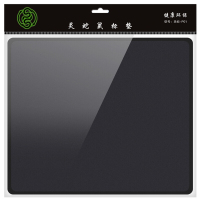 灵蛇 鼠标垫 游戏鼠标垫 电脑办公桌键盘垫 精密包边 防滑 可水洗 P01黑色