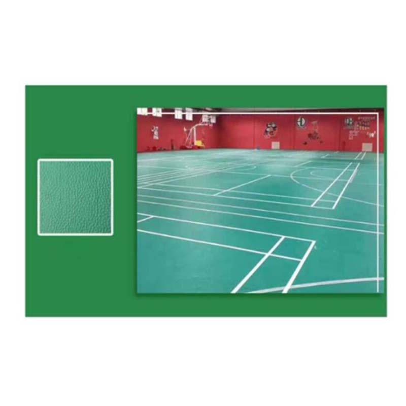 德素 PVC运动地胶 4.5mm绿色/平方米高清大图