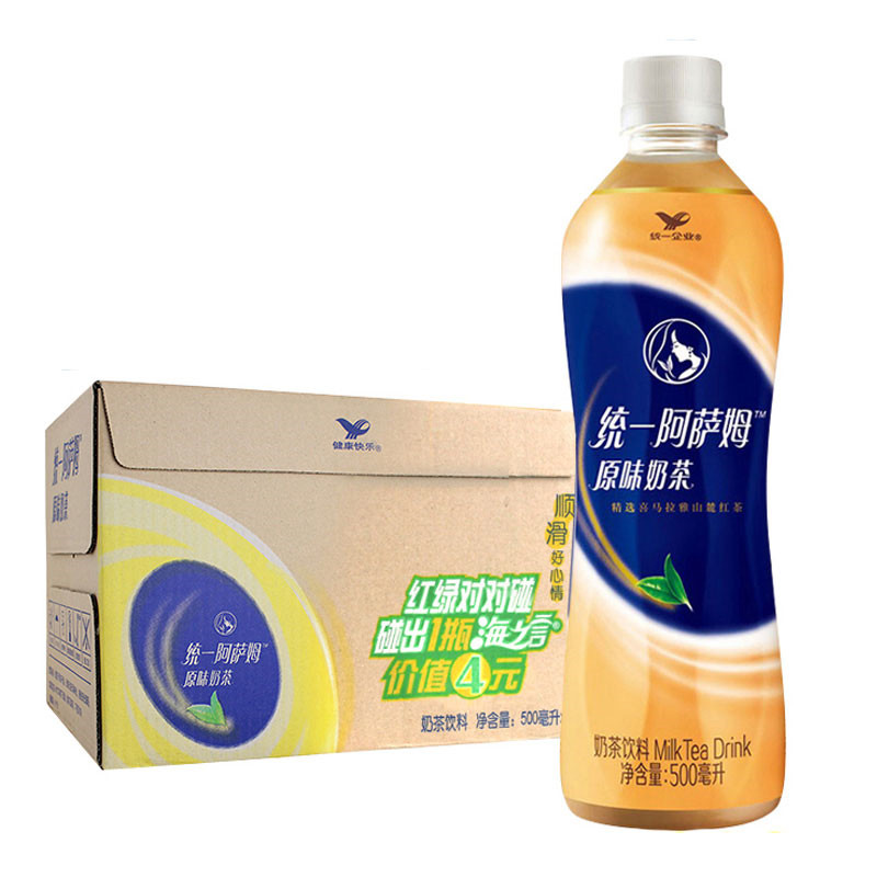 统一企业阿萨姆奶茶原味500ml15瓶整箱箱参数