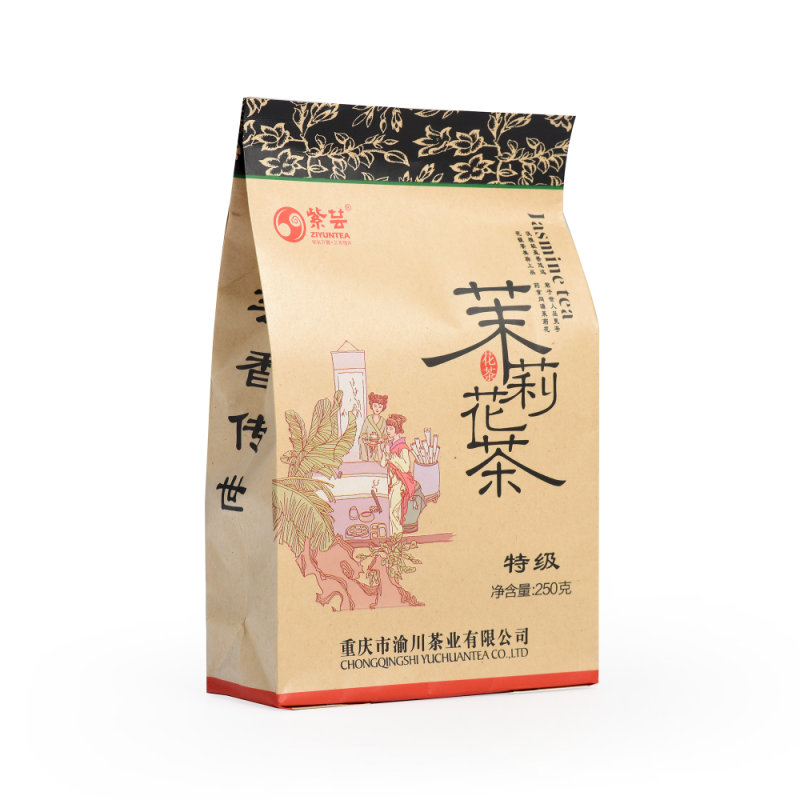 紫芸纸袋茉莉特花250g