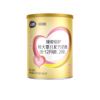 飞鹤奶粉2段超级飞帆臻爱倍护较大婴儿配方牛奶粉二段300g罐装(用券无赠品)