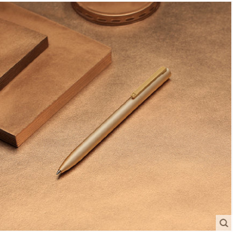 小米米家金属签字笔05mm旋转出笔办公商务记事笔100起发