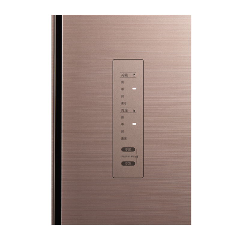 美的(Midea) BCD-460WGPM 节能变频冰箱 新风冷水润无霜铂金净味温湿精控十字 玫瑰金 单位:台