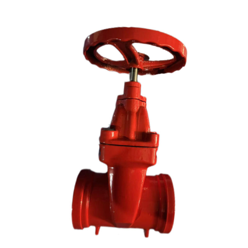 济俊 软密沟槽消防闸阀 ZSZF-100(G) DN100高清大图