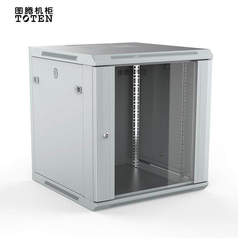 图腾 toten w2.6612挂墙柜19英寸12u小机柜灰白色