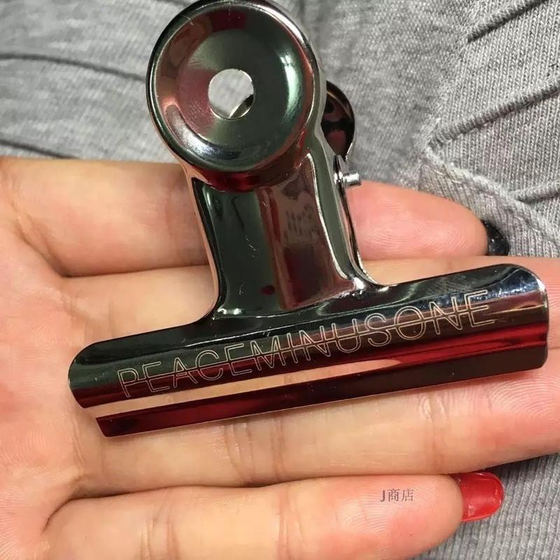 夹bigbang夹子peaceminusone不锈钢个性金属夹权志龙夹子银色1个参数