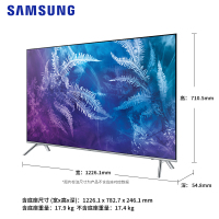 三星（SAMSUNG） QA55Q6FAMJXXZ 55英寸 超高清光质量子点QLED超薄电视机